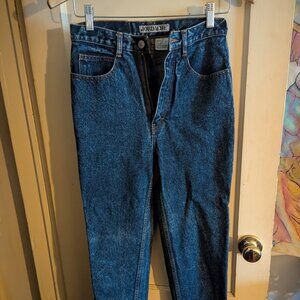 Jordache Blue Denim Jeans 7/8